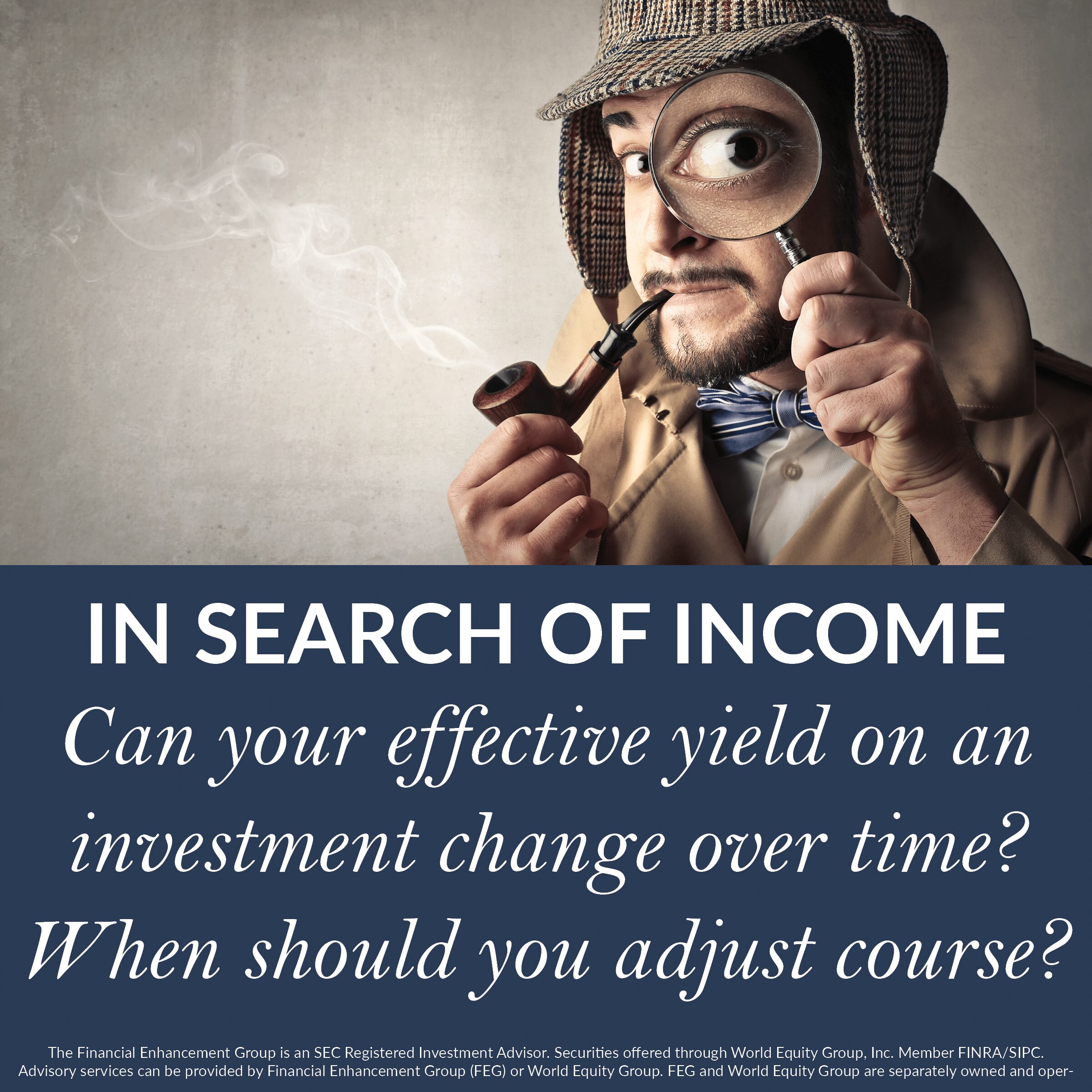 In Search Of Income